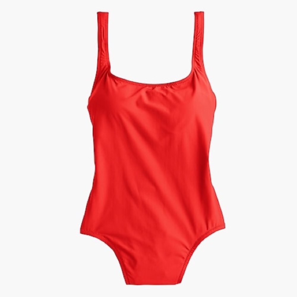 1989 scoopback one-piece swimsuit